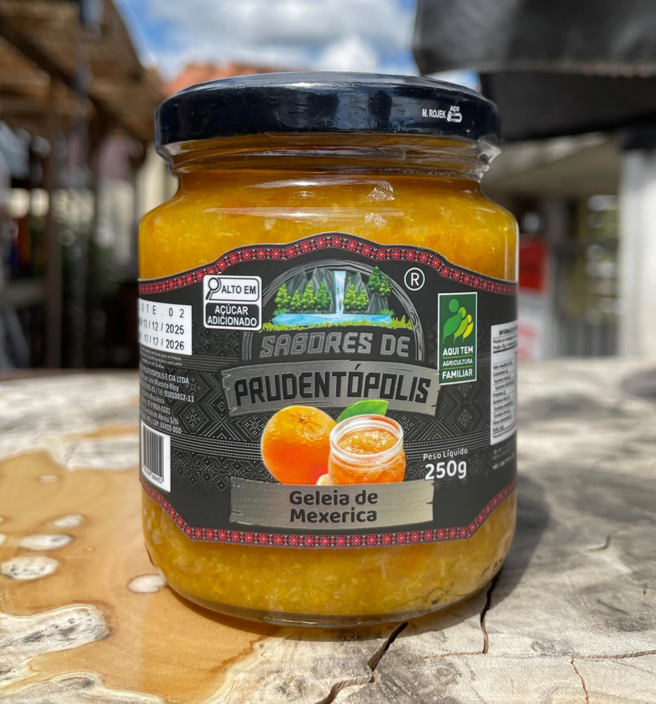 Geleia de mexerica 230g - Sabores de Prudentópolis